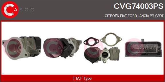 Casco CVG74003PS - EGR Valve car-mod.net