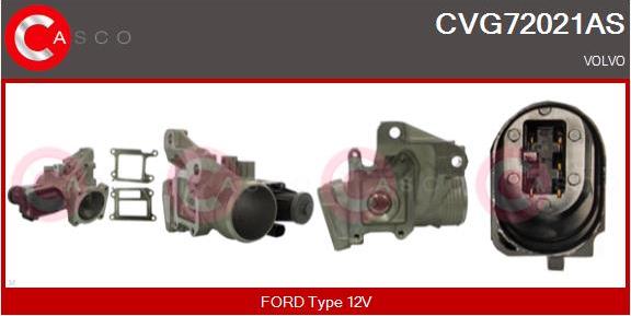 Casco CVG72021AS - EGR Valve car-mod.net