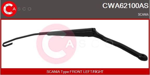 Casco CWA62100AS - Wiper Arm, window cleaning car-mod.net