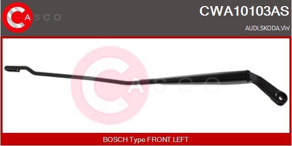 Casco CWA10103AS - Wiper Arm, window cleaning car-mod.net