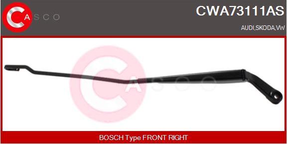 Casco CWA73111AS - Wiper Arm, window cleaning car-mod.net
