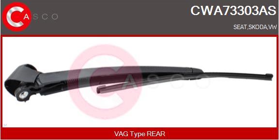 Casco CWA73303AS - Wiper Arm, window cleaning car-mod.net