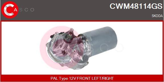 Casco CWM48114GS - Wiper Motor car-mod.net