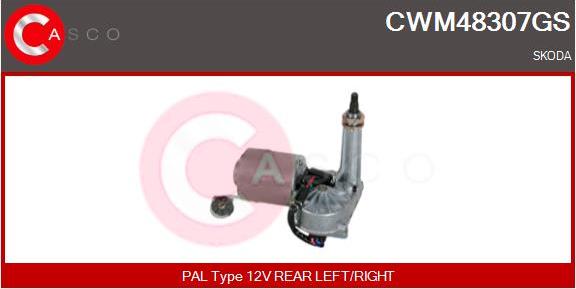 Casco CWM48307GS - Wiper Motor car-mod.net