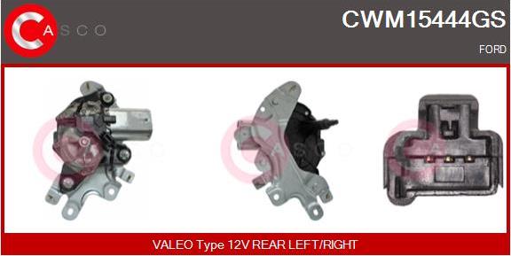 Casco CWM15444GS - Wiper Motor car-mod.net