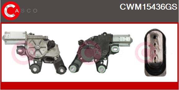 Casco CWM15436GS - Wiper Motor car-mod.net