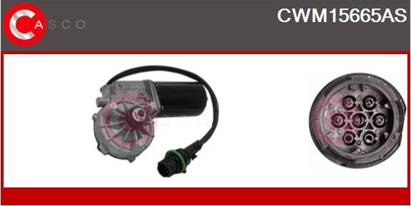 Casco CWM15665AS - Wiper Motor car-mod.net