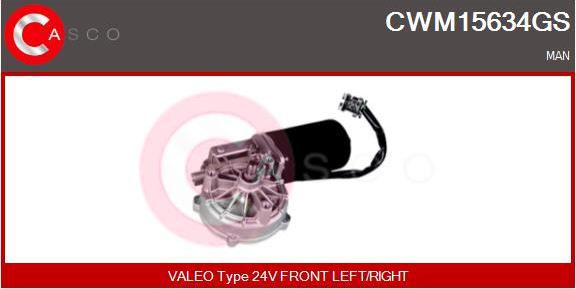 Casco CWM15634GS - Wiper Motor car-mod.net
