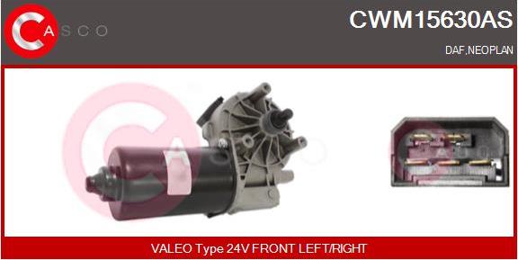 Casco CWM15630AS - Wiper Motor car-mod.net