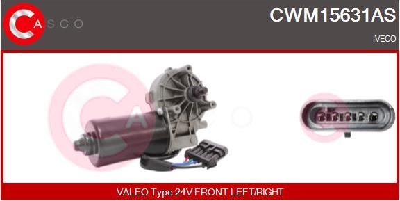 Casco CWM15631AS - Wiper Motor car-mod.net