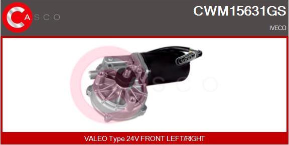 Casco CWM15631GS - Wiper Motor car-mod.net