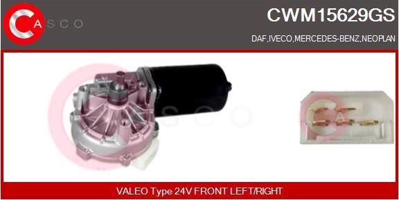 Casco CWM15629GS - Wiper Motor car-mod.net