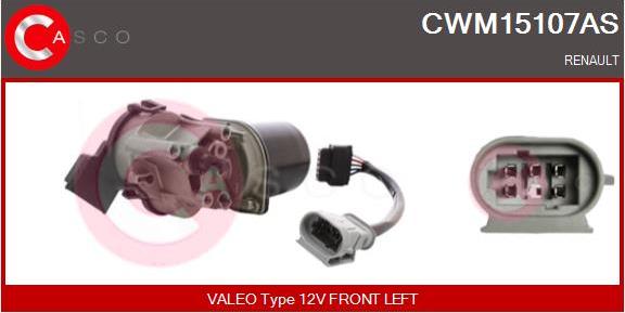 Casco CWM15107AS - Wiper Motor car-mod.net