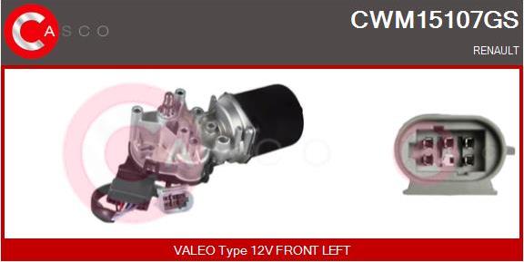 Casco CWM15107GS - Wiper Motor car-mod.net