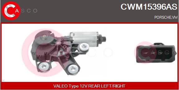Casco CWM15396AS - Wiper Motor car-mod.net