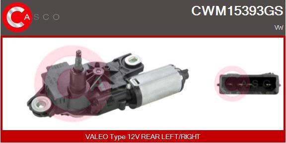 Casco CWM15393GS - Wiper Motor car-mod.net