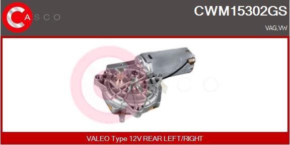 Casco CWM15302GS - Wiper Motor car-mod.net