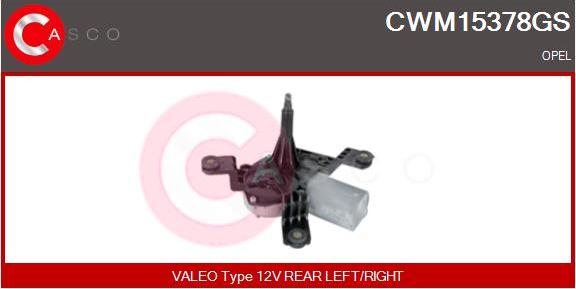 Casco CWM15378GS - Wiper Motor car-mod.net