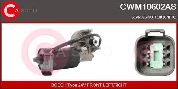 Casco CWM10602AS - Wiper Motor car-mod.net