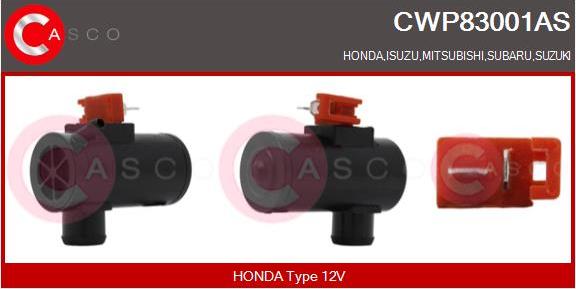 Casco CWP83001AS - Water Pump, window cleaning car-mod.net