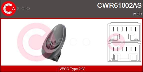 Casco CWR61002AS - Switch, window regulator car-mod.net