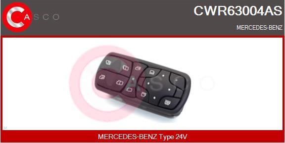 Casco CWR63004AS - Switch, window regulator car-mod.net