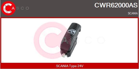 Casco CWR62000AS - Switch, window regulator car-mod.net