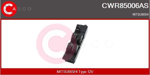 Casco CWR85006AS - Switch, window regulator car-mod.net