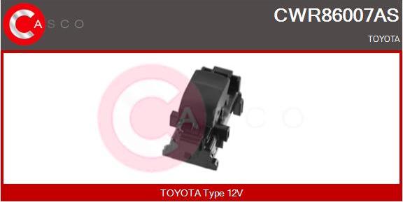 Casco CWR86007AS - Switch, window regulator car-mod.net