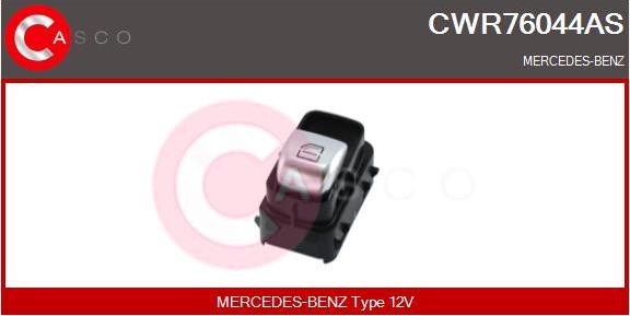 Casco CWR76044AS - Switch, window regulator car-mod.net