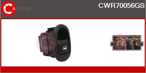 Casco CWR70056GS - Switch, window regulator car-mod.net