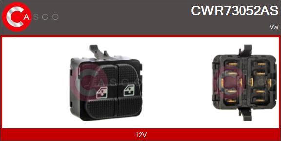 Casco CWR73052AS - Switch, window regulator car-mod.net