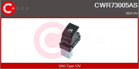 Casco CWR73005AS - Switch, window regulator car-mod.net