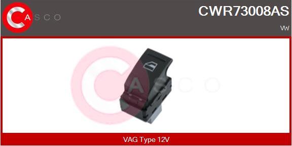 Casco CWR73008AS - Switch, window regulator car-mod.net