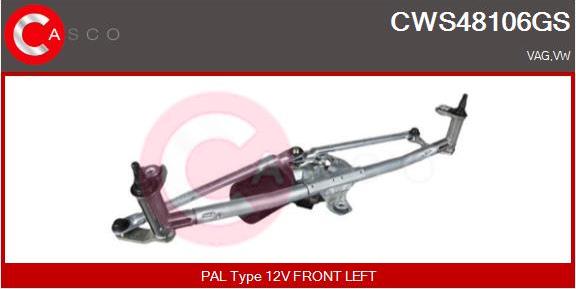 Casco CWS48106GS - Window Wiper System car-mod.net