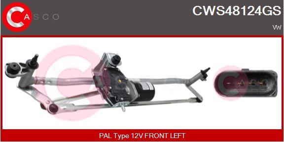 Casco CWS48124GS - Window Wiper System car-mod.net