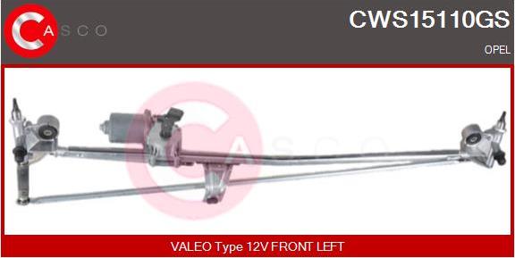 Casco CWS15110GS - Window Wiper System car-mod.net