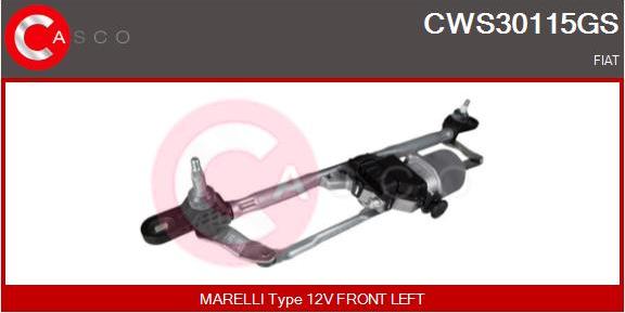 Casco CWS30115GS - Window Wiper System car-mod.net