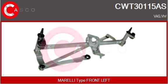 Casco CWT30115AS - Wiper Linkage car-mod.net