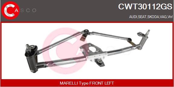 Casco CWT30112GS - Wiper Linkage car-mod.net