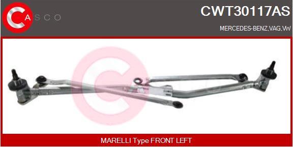 Casco CWT30117AS - Wiper Linkage car-mod.net