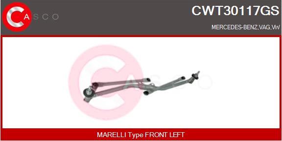 Casco CWT30117GS - Wiper Linkage car-mod.net