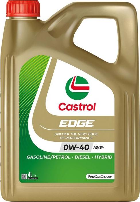 CASTROL EDGE 0W-40 A3/B4 - Engine Oil car-mod.net