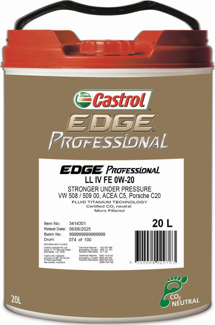 CASTROL 3414301 - Engine Oil car-mod.net