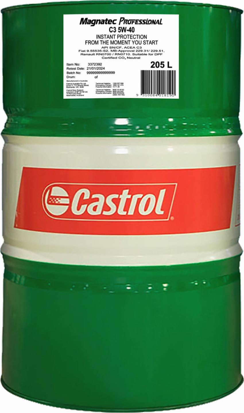 CASTROL 3372392 - Engine Oil car-mod.net