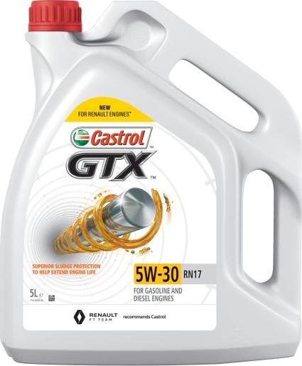 CASTROL GTX 5W30 RN17 5L - Engine Oil car-mod.net