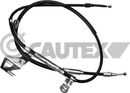 Cautex 468013 - Cable, parking brake car-mod.net