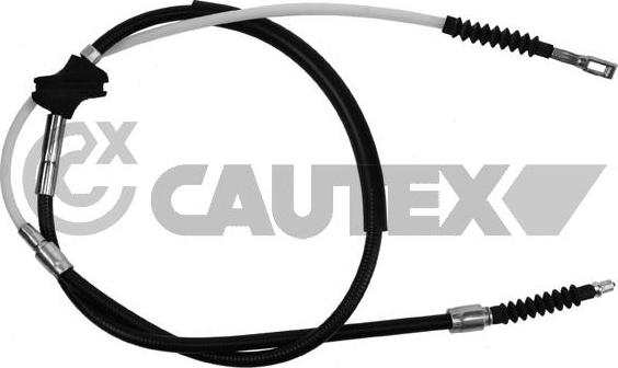Cautex 468075 - Cable, parking brake car-mod.net