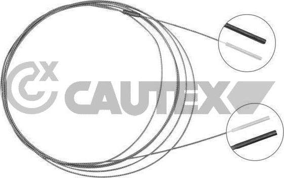 Cautex 468227 - Accelerator Cable car-mod.net