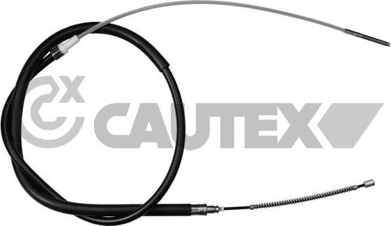 Cautex 467041 - Cable, parking brake car-mod.net